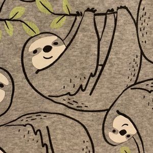 Sloth Pajamas!! 24m